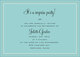 Shh! Glittered Die-cut Invitations Image 2 of 2